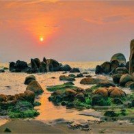 Cảnh đẹp như cổ tích ở biển Cổ Thạch