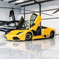 Lamborghini Murcielago và Gallardo "đọ dáng" cùng trực thăng