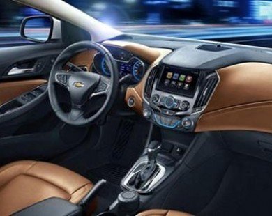 Hé lộ nội thất cao cấp của Chevrolet Cruze 2016