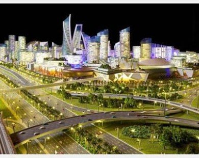 Trung tâm thương mại lớn nhất thế giới vừa khởi công ở Dubai