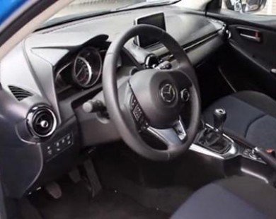 Nội thất của Mazda2 thế hệ mới bất ngờ lộ diện