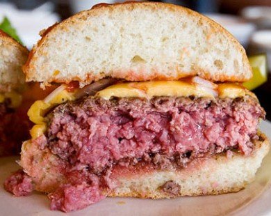 Phát hiện khuẩn E.coli trong hamburger