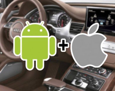 Audi sẽ sử dụng Apple CarPlay và Android Auto trên những mẫu xe sắp tới