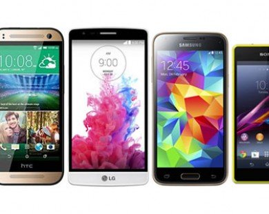 So sánh cấu hình của 4 điện thoại ’khủng’ hiện nay trên thị trường