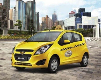 GM Việt Nam ra mắt phiên bản Chevrolet Spark Taxi