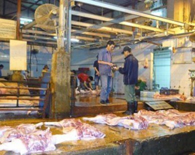 60% mẫu thịt ở Hà Nội nhiễm khuẩn