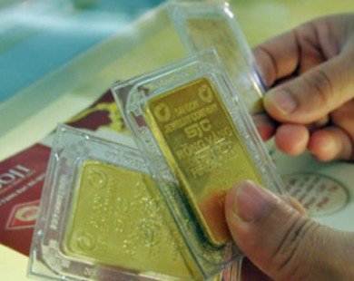Vàng thế giới tuột mốc 1.300 USD/ounce kéo vàng trong nước đi xuống