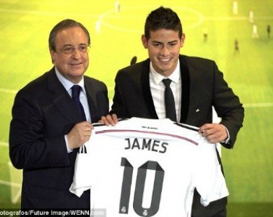 James Rodriguez giúp Real kiếm 20 triệu bảng trong 2 ngày