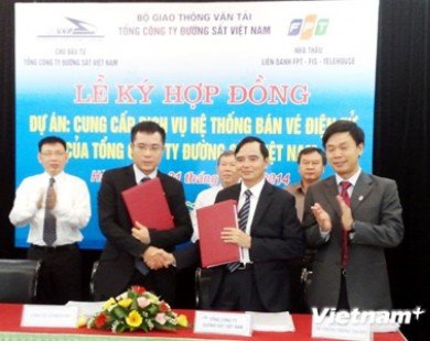 FPT cung cấp hệ thống bán vé điện tử cho ngành đường sắt Việt Nam