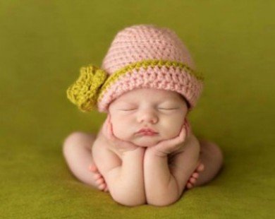 Chiêm ngưỡng bộ ảnh trẻ sơ sinh ngủ trong nhiều tư thế