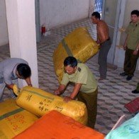 Hà Nội: Thu giữ 2 tấn hàng và 1.500 quả trứng ngỗng nhập lậu