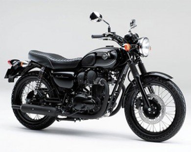 Kawasaki W800 Black Edition 2015 – “Ngựa sắt” đen tuyền