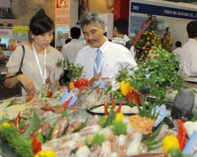 Khai mạc hội chợ quốc tế thủy sản lớn nhất Việt Nam ở TP.HCM