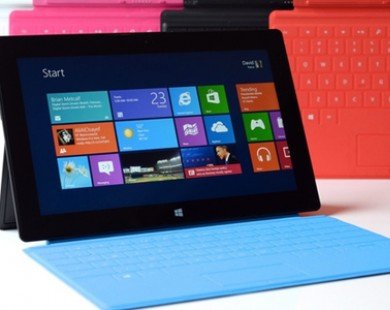 Máy tính bảng Surface khiến Microsoft mất 1,7 tỷ USD