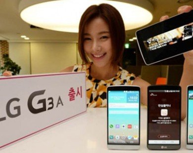 LG ra mắt thêm G3 A cấu hình giống G2