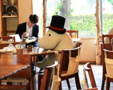 Cafe Moomin chống cô đơn tại xứ sở Hoa anh đào