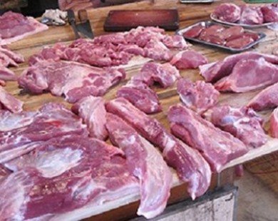 Phát hiện thịt lợn Trung Quốc nhiễm bệnh lở mồm long móng
