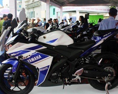 Yamaha R25 được phân phối chính hãng ở 14 quốc gia