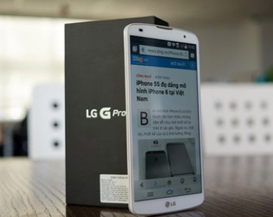 LG G Pro 2 tiếp tục giảm giá sâu còn 10 triệu đồng