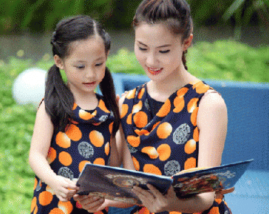 Xu hướng thời trang váy áo cặp đôi đẹp nhất cho mẹ và bé gái