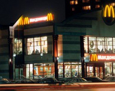 Nga đóng của 4 cửa hàng McDonald’s tại thủ đô Moskva