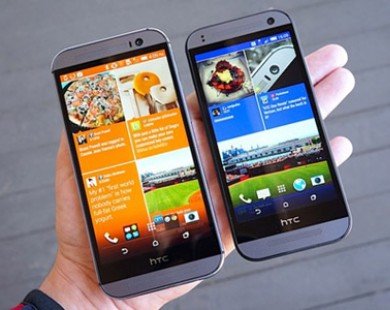 HTC One M8 và One Mini 2 giảm giá cả triệu đồng