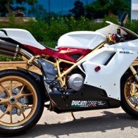 Ducati 848 Evo mạ vàng 24K ở Việt Nam