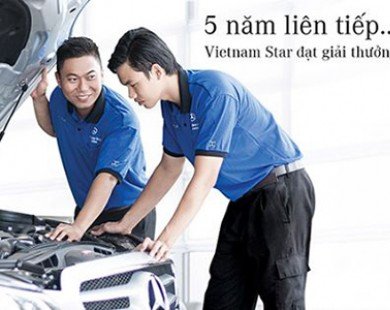 Vietnam Star đoạt quán quân giải thưởng danh giá Dịch vụ hậu mãi xuất sắc 5 năm liền