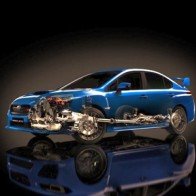 Mẫu Subaru WRX STI ở Nhật sử dụng động cơ 304 mã lực