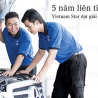 Vietnam Star đoạt quán quân giải thưởng danh giá Dịch vụ hậu mãi xuất sắc 5 năm liền