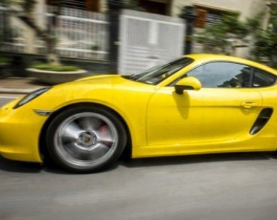 Cận cảnh Porsche Cayman S 2014 giá 4,8 tỉ đồng tại Việt Nam