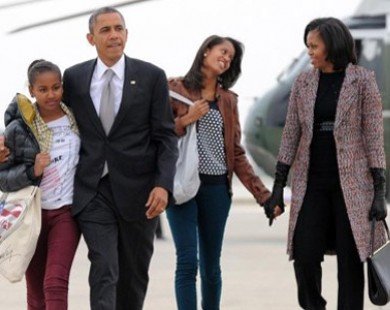 Tổng thống Barack Obama và cách dạy con ‘hà khắc’