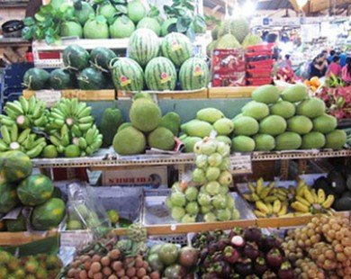 Tràn vào chợ Việt, trái cây Thái Lan dần “át” hàng Trung Quốc