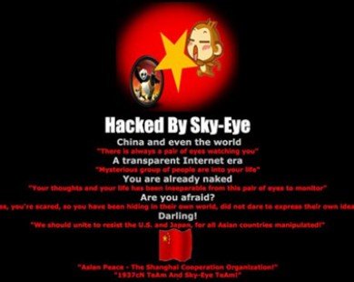 Hơn 700 website Việt Nam bị tin tặc Trung Quốc tấn công