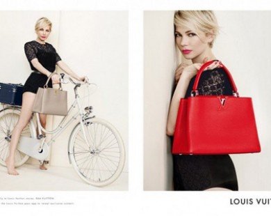 Michelle Williams đại diện cho chiến dịch mới của Louis Vuitton
