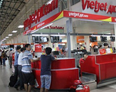 VietJetAir bắt đầu bán vé máy bay tết