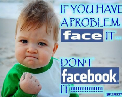 Những ảnh chế hài hước về dân nghiện Facebook