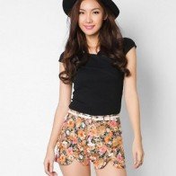 3 kiểu quần short nữ hot nhất 2014