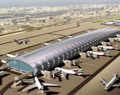 Những điều ít biết về sân bay lớn nhất thế giới tại Dubai