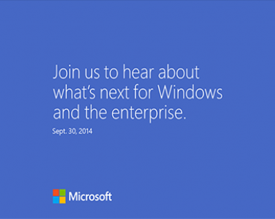 Microsoft sẽ công bố Window 9 vào ngày 30/9