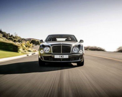 Bentley Mulsanne Speed: Siêu sang và siêu nhanh