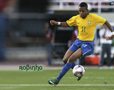 Robinho lần đầu được triệu tập vào ĐT Brazil sau 11 tháng