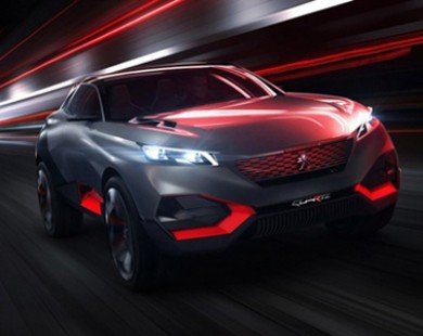 Peugeot giới thiệu Quartz concept tuyệt đẹp