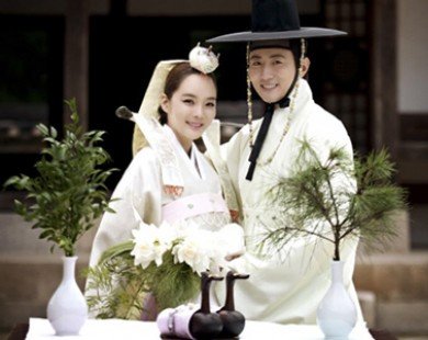 Bộ ảnh cưới đẹp như mơ của Chae Rim và tài tử Trung Quốc