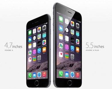 Bộ đôi iPhone 6 mở rộng thị trường bán ra