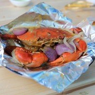 Cua nướng chao cho ngày cuối tuần