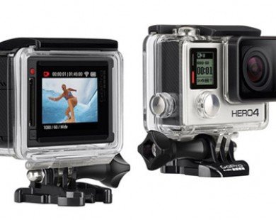 GoPro ra mắt máy quay Hero4: màn hình cảm ứng, chống nước