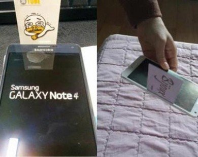Galaxy Note 4 bị chê vì lỗi hở màn hình