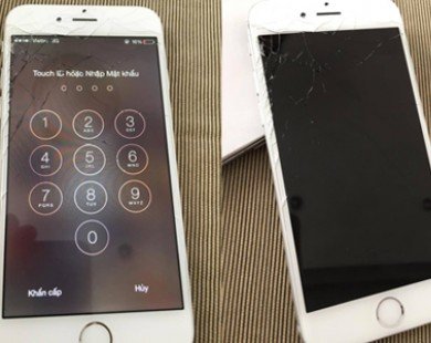 Trường hợp đầu tiên vỡ màn hình iPhone 6 tại Việt Nam