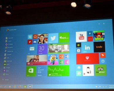 Microsoft bất ngờ trình làng Windows 10